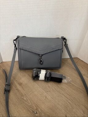 Botkier Graphite Trigger Leather Crossbody